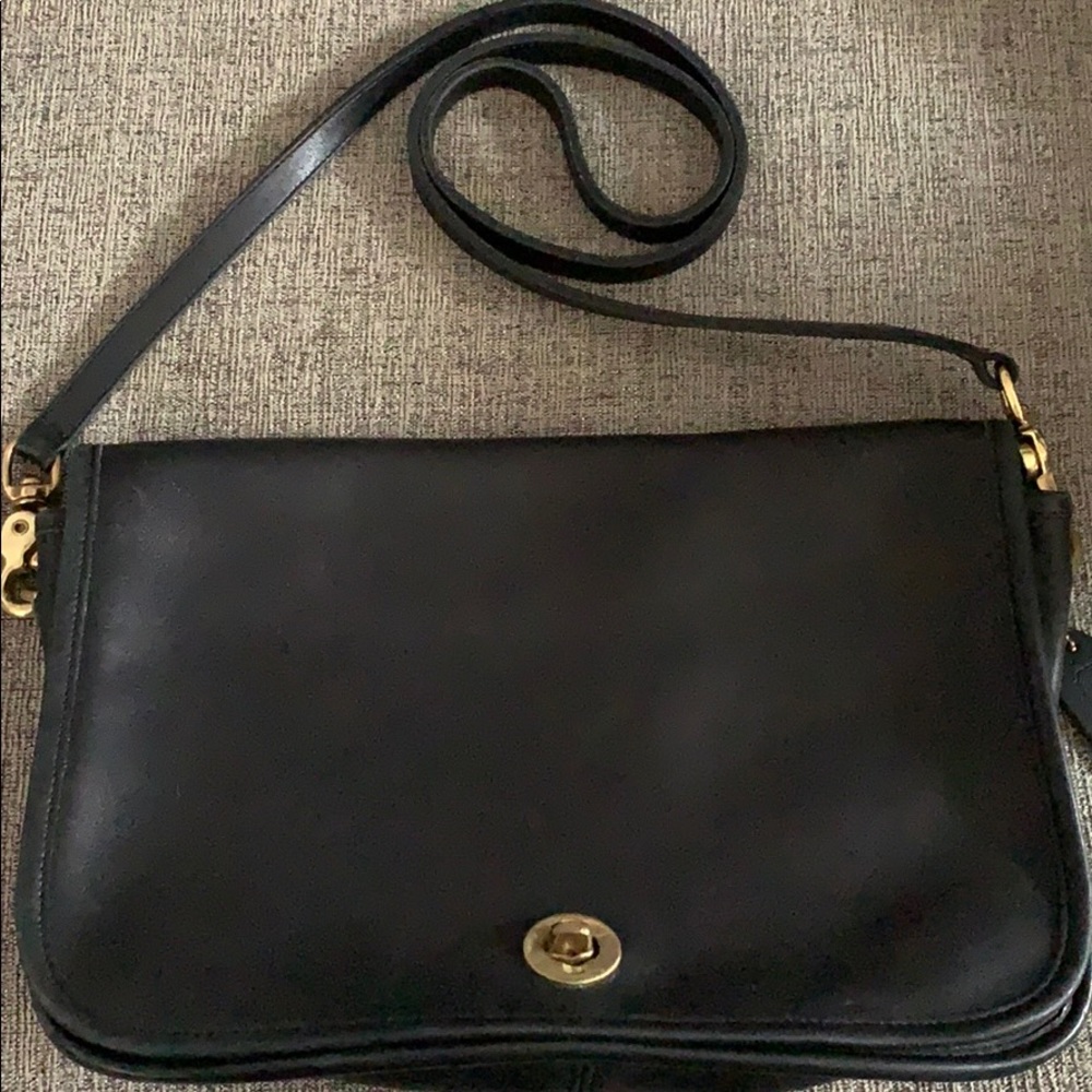 Coach vintage black purse